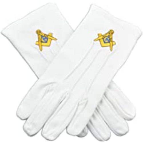 White Masonic Gloves Manufacturers in Australia